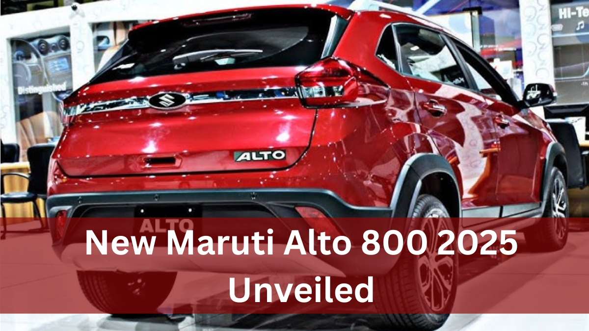 New Maruti Alto 800 2025 Unveiled – 35 km/l Mileage & Smart Features Inside