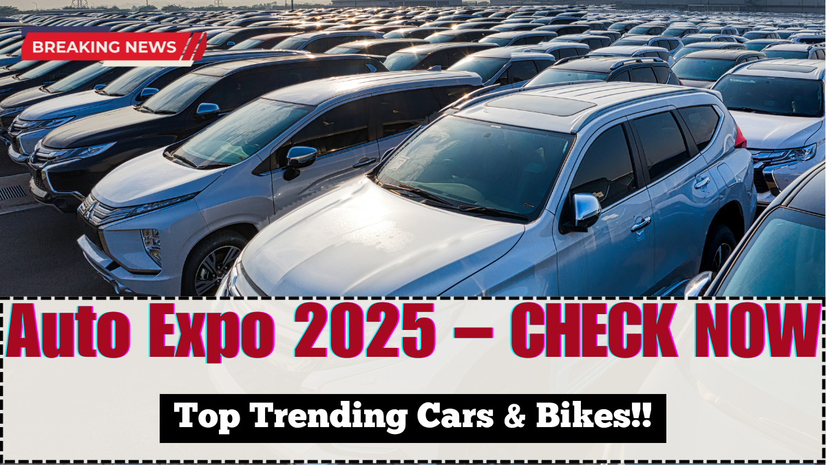 Auto Expo 2025 – Top Trending Cars & Bikes on Google