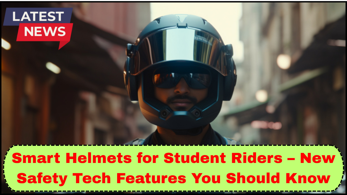 Smart Helmets for Student Riders – New Safety Tech Features You Should Know